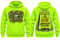 caution for jesus hoodie